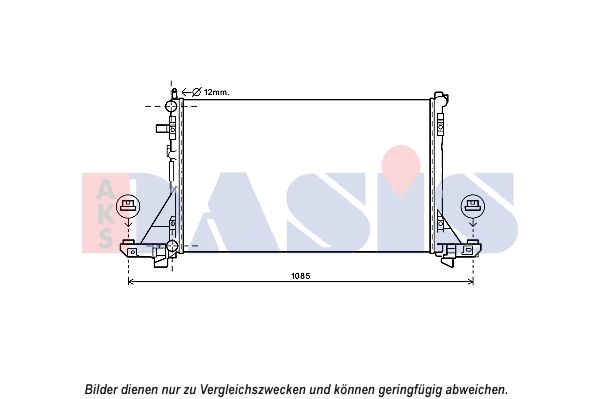 AKS DASIS Radiators, Motora dzesēšanas sistēma 180101N